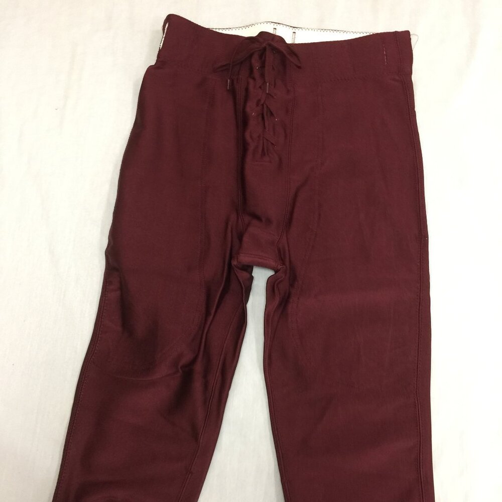 🍁 NWOT ADAMS SLOTTED FOOTBALL MENS GAME CAPRIS PANTS SIZE L 🍁